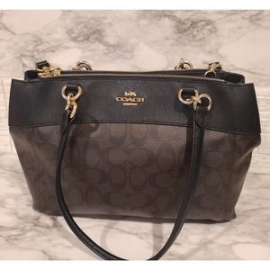 Coach Signature Brook Carryall Handbag/Crossbody